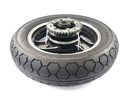 Yamaha FJ 1100 47E [1985] - rear wheel wheel rim with brake disc and chain wheel-5