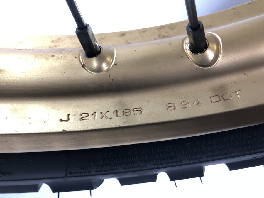 Honda NX 650 RD08 [1995] - Vorderrad Felge Speichenrad 21 Zoll Vorderradfelge Dot