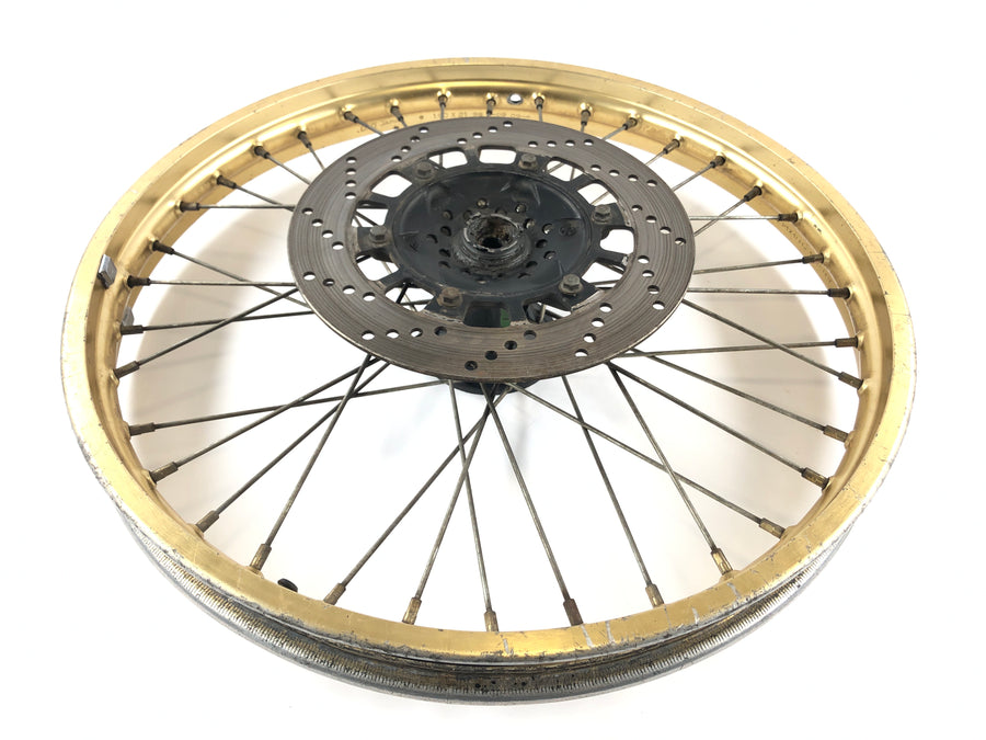 Yamaha XT 600 Zentere 34L [1985] - RIM Ruota anteriore oro con disco freno 1.60 x 21 "