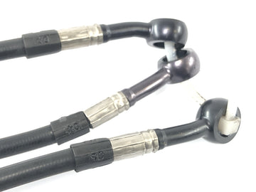 Kawasaki ZRX 1200 S ZRT20A [2002] - brake hose brake line kit 3 -part steel flex - 0