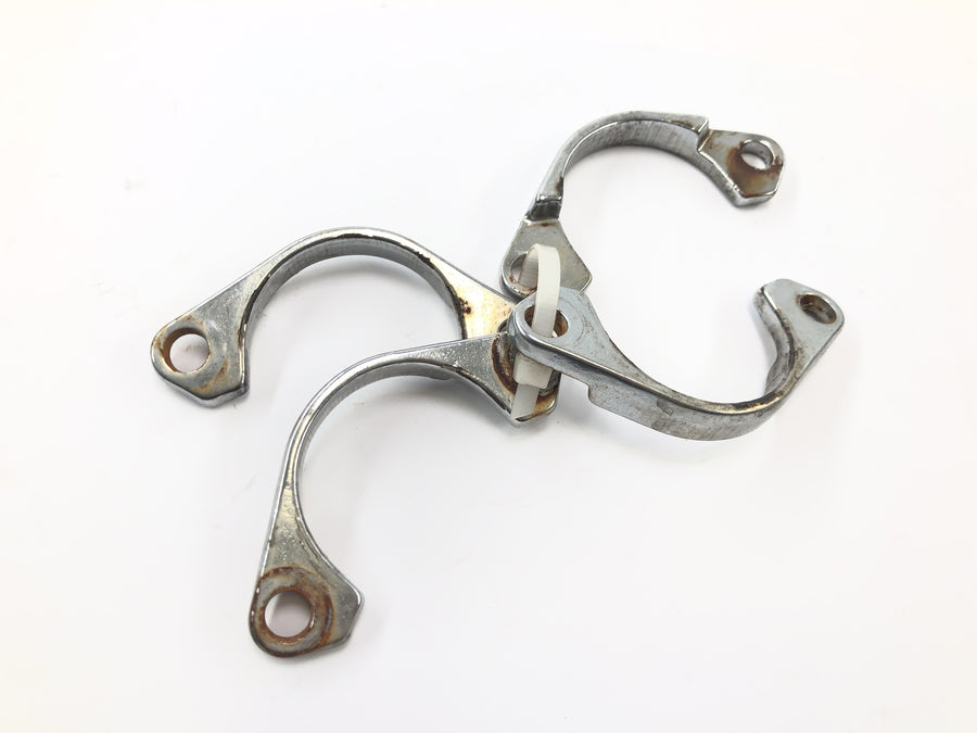 Kawasaki VN 1600 Classic VNT60A [2007] - Supporto di scarico, fascette di scarico, supporto collettore