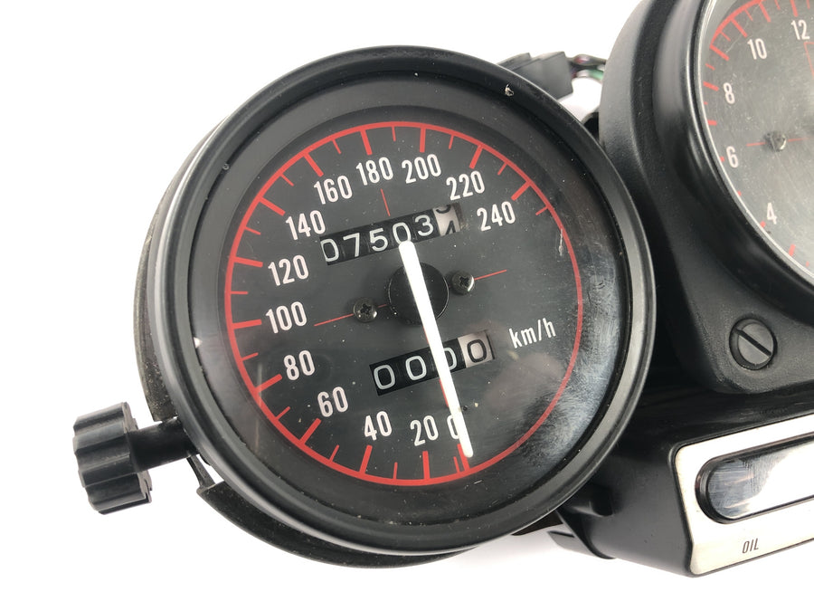 Kawasaki ZXR 400 ZX400L [1992] - Compteur de vitesse, instruments de cockpit, compteur de vitesse