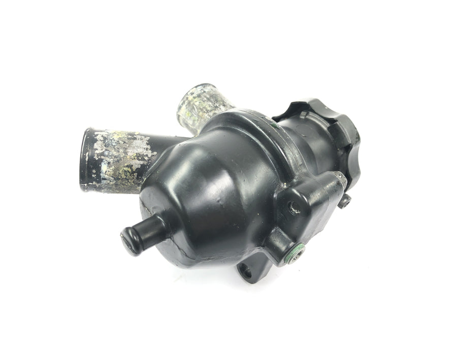 Kawasaki VN 800 VN800A [1996] - Thermostat de liquide de refroidissement, boîtier de thermostat, goulotte de remplissage de liquide de refroidissement