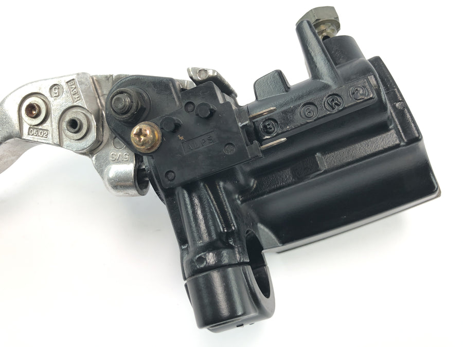 Yamaha MT 03 RM02 [2007] - Pompa freno anteriore, cilindro freno a mano, leva freno anteriore