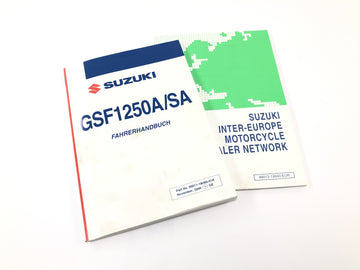 Suzuki GSF 1250 SA Bandit WVCH [2007] - Driver's Manual Owner's Manual Manual