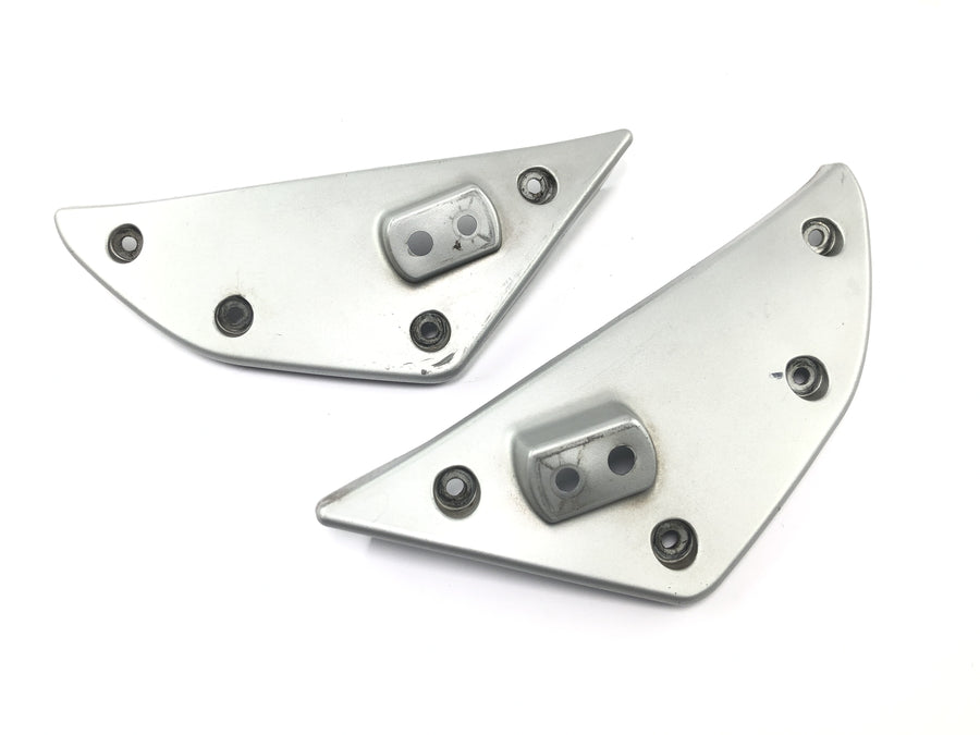 BMW F 650 GS R13 [2000] - Indicator mount, front panel, silver left and right
