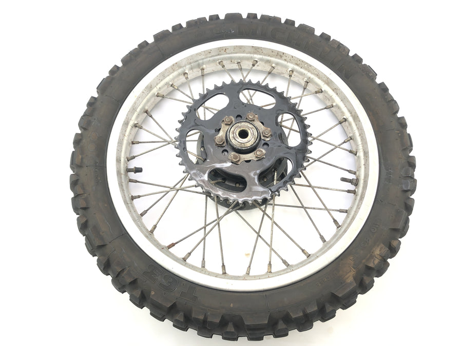 Yamaha XT 350 3YT / 55V [1990] - Hinterrad Rad Felge hinten mit Kettenrad