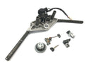 Yamaha GTS 1000 4FV [1997] - fork bridge with handlebar stub ignition lock lock set with tank cap-3