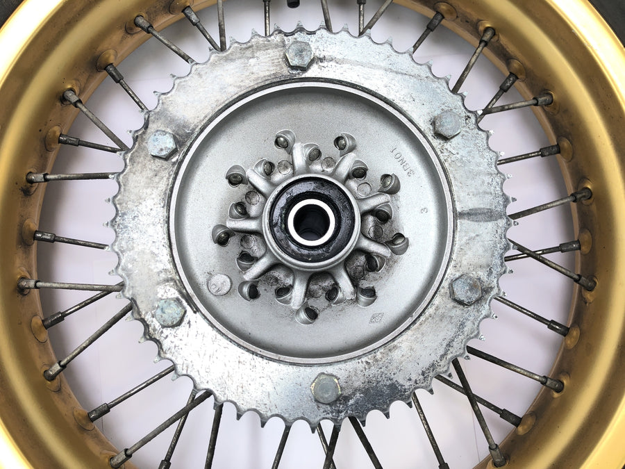 Yamaha WR 125 X DE07 [2010] - Rear wheel rim spoke wheel 3.50 x 17"