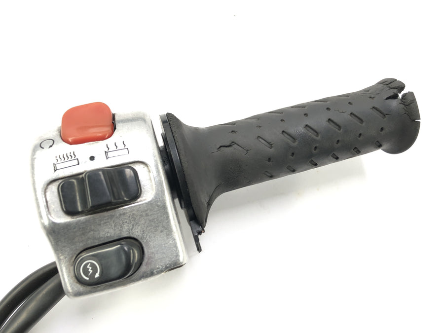 Moto Guzzi California 1100 EV KD [2002] - Handlebar switch right with throttle grip and grip heating