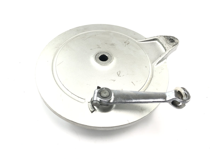 Yamaha XVS 650 4VR [1997] - Trommelbremse Bremsankerplatte mit Bremsbeläge