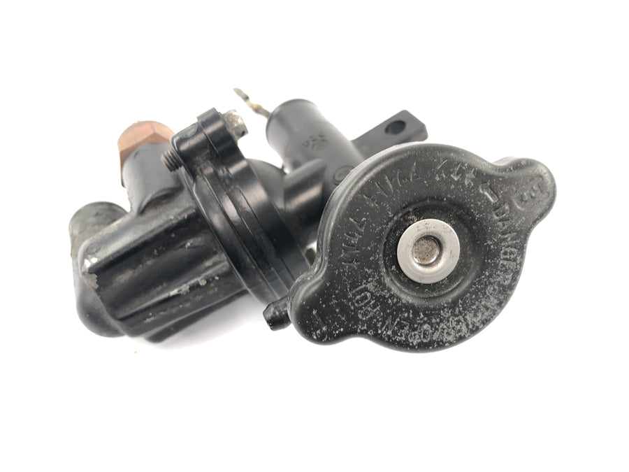 Yamaha XTZ 660 3YF [1992] - Thermostat Kühlwasserstutzen Kühlmittelverteiler
