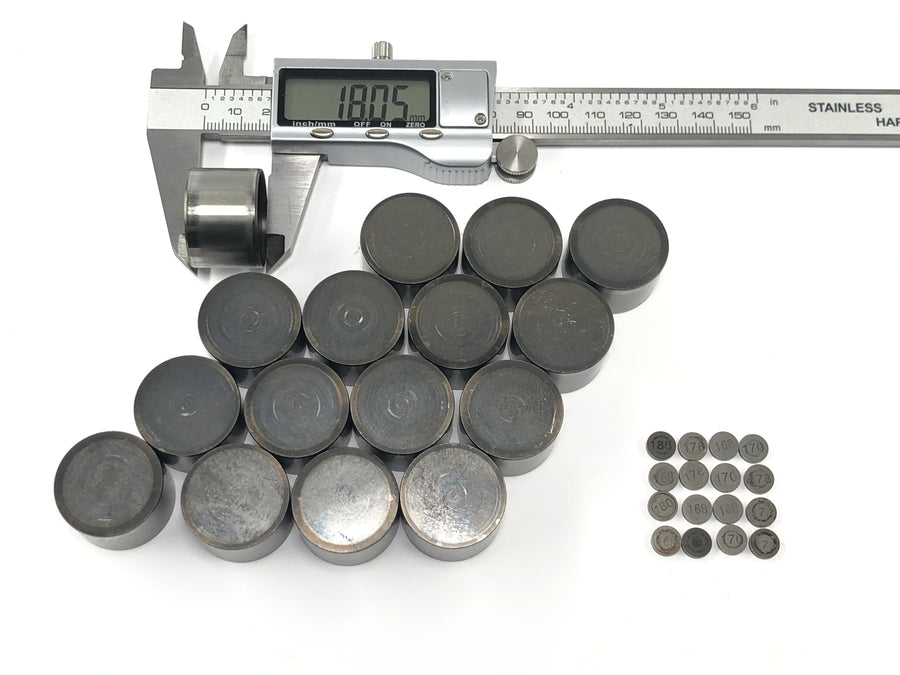Suzuki GSF 1250 SA Bandit WVCH [2007] - valve tappet tappet shims valve shim set