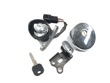 Kawasaki VN 1600 Classic VNT60A [2007] - Kit de serrures, serrure d'allumage, bouchon de réservoir, serrure de casque