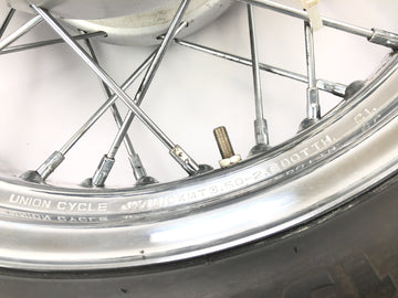 Triumph Bonneville T100 986MF [2012] - Jante arrière 3,50 x 17" à rayons - 0