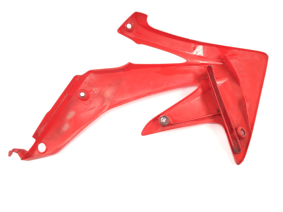Honda CRF 450 R [2007] - Tankverkleidung links Verkleidung Seitenteil Kunststoff Rot
