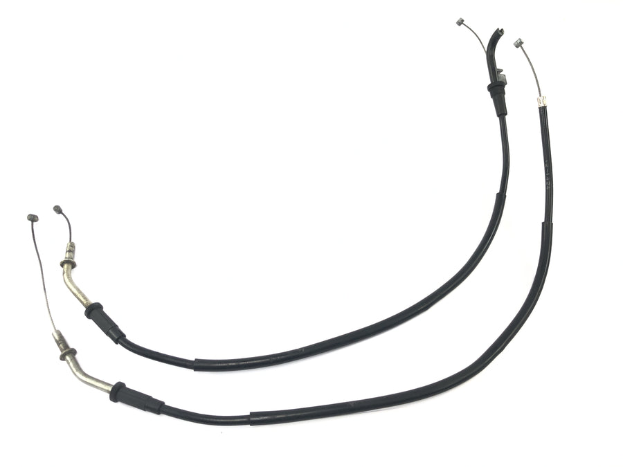 Kawasaki ZXR 400 ZX400L [1992] - Throttle cable bowden cable gas bowden cable opener and closer