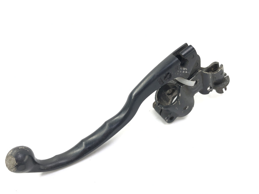 Yamaha XT 500 1U6 [1981] - Fixation guidon levier de frein droit