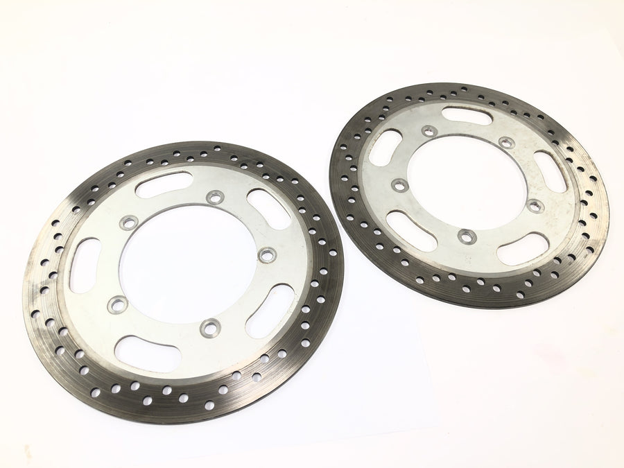 Kawasaki VN 1600 Classic VNT60A [2007] - brake disc set 4.90 x300 mm perforated at the front