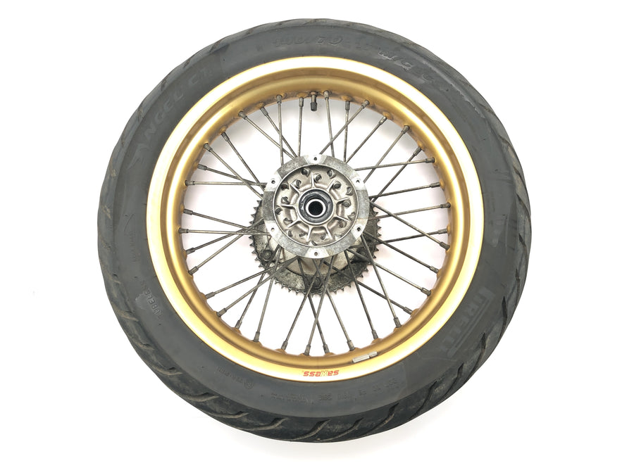 Yamaha WR 125 X DE07 [2010] - Rear wheel rim spoke wheel 3.50 x 17"