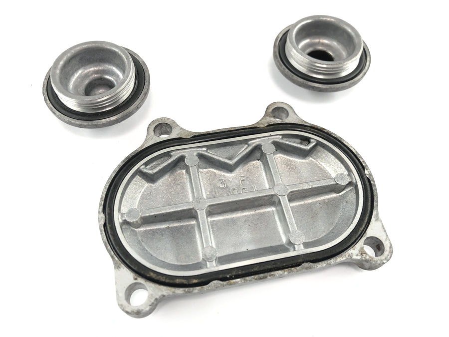 Yamaha XTZ 660 3YF [1992] - Ventildeckel Satz Deckel Stopfen Motordeckel