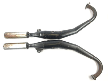 Yamaha Rz 250 R 29l [approx. 250 YPVS] - exhaust silencer set couple