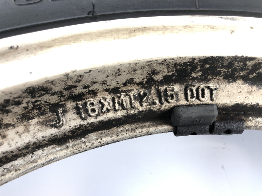 Yamaha Rz 250 R 29l [approx. 250 YPVS] - front wheel wheel rim in front 2.15 x 18 "with brake discs