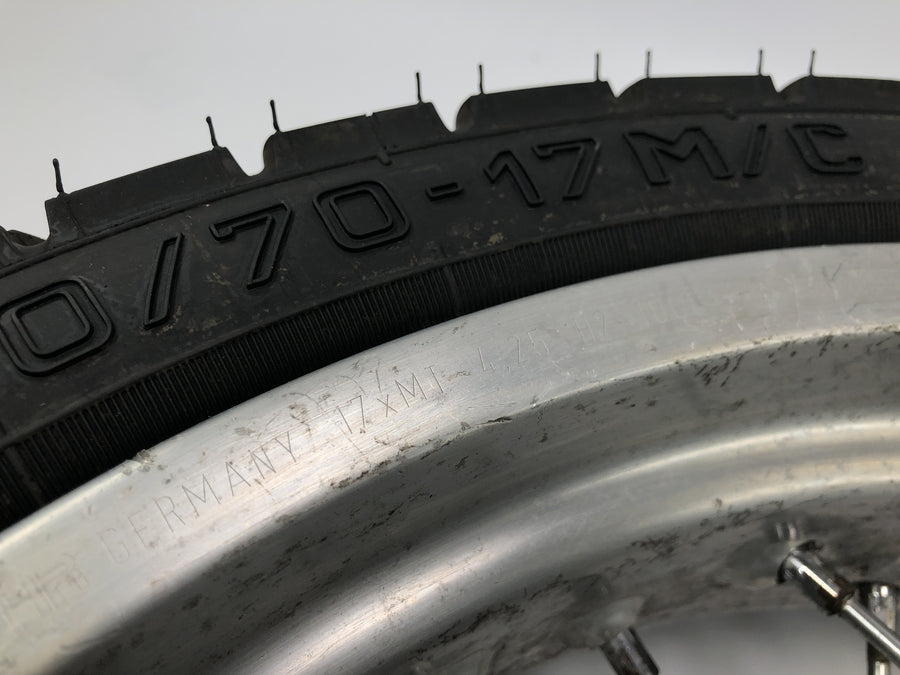 KTM 640 LC4 Prestige [2005] - jante arrière roue à rayons 4,25 x 17"