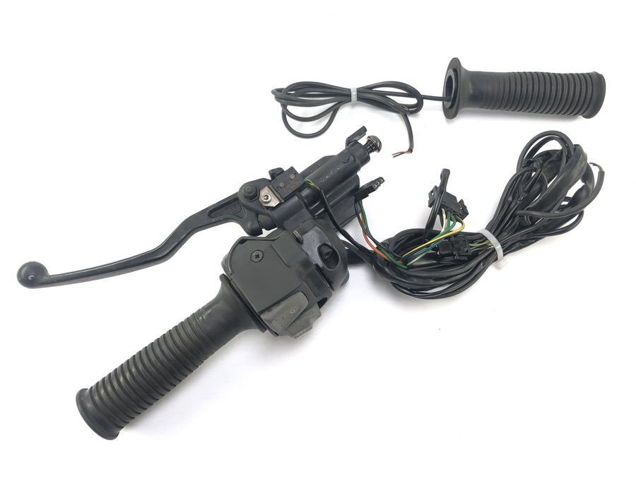 BMW F 650 GS Dakar [2007] - Lenkerarmatur Lenkerschalter rechts Gasgriff mit Handbremspumpe