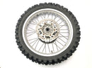 Yamaha YZ 426 F [2000] - rear wheel rim rear spoke tire with brake disc and chain wheel-6