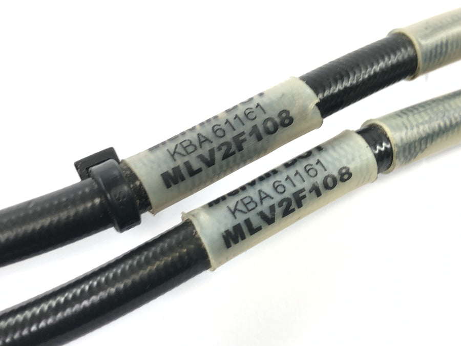 Honda CBR 1000 RR SC57 [2006] - brake line steel braided brake hose set front with ABE