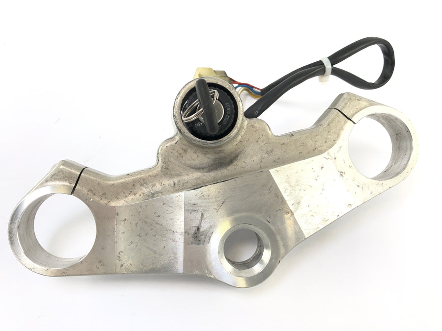 Triumph Daytona 955i T595 [1999] - Schlosssatz Tankschloss Zündschloss Gabelbrücke oben