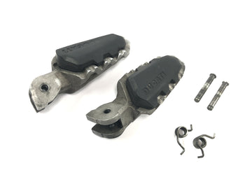 Ducati Multistrada 1200 S Touring [2009] - Fußrasten Fahrer Fahrerfußrasten set - 0
