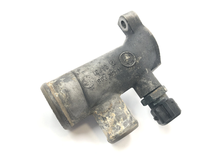 BMW K 100 [1984] - boîtier de thermostat, raccordement d'eau de refroidissement, boîtier de capteur de température
