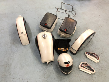Moto Guzzi California 1100i [1995] - Paint set fairing parts tank mudguard case set with carrier
