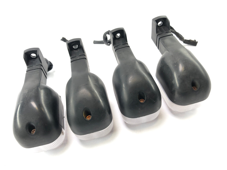 BMW F 650 GS R13 [2002] - Indicatore della luce lampeggiante del segnale di svolta in chiavi in ​​mano dietro il set