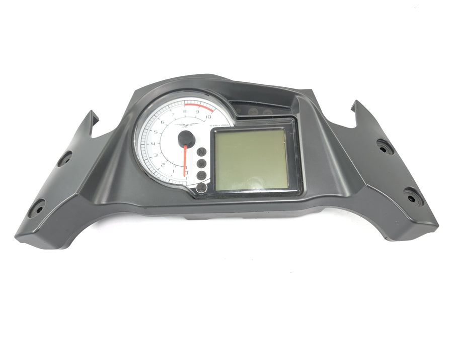 Moto Guzzi Stelvio 1200 4V [2009] - locksmith with speedometer control unit tank lock and fork bridge above
