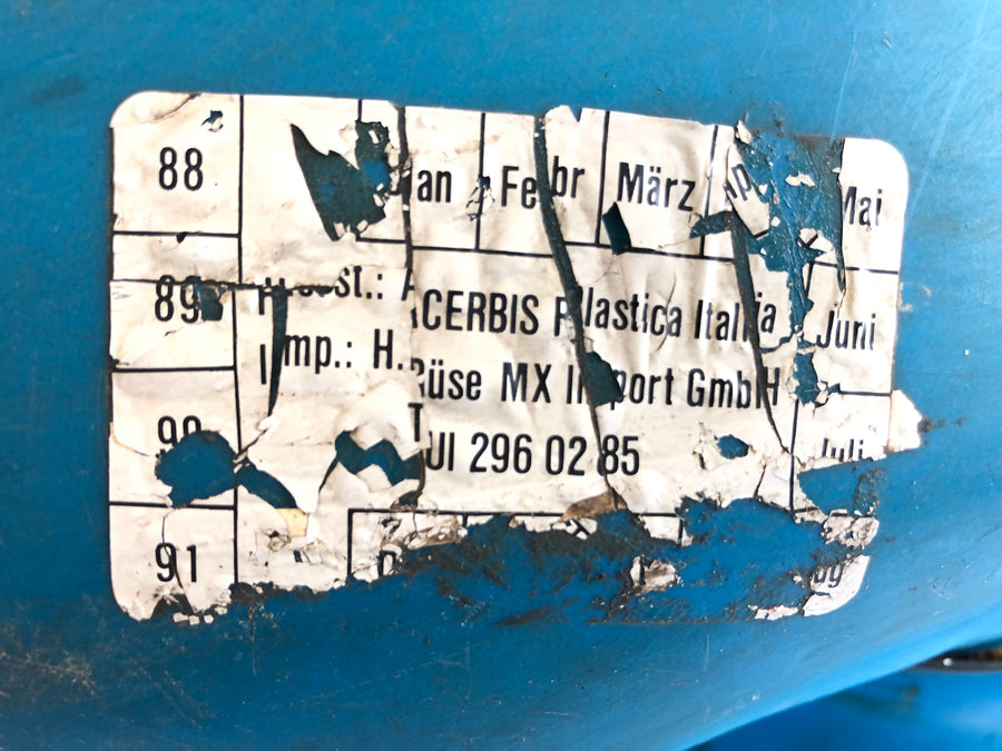 Yamaha XT 600 Zenere 34L [1985] - serbatoio vaso di vasca