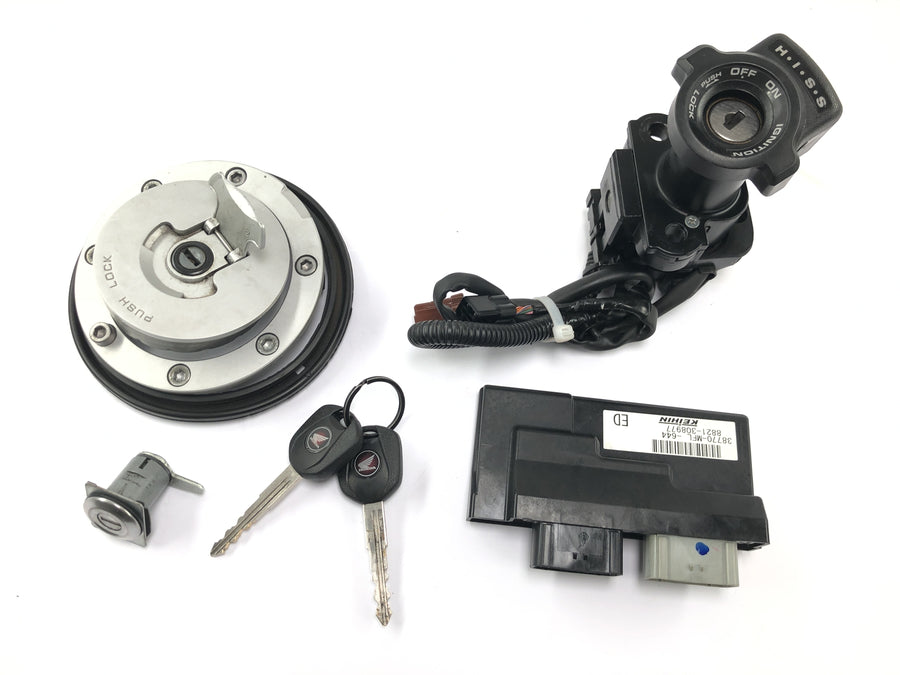 Honda CBR 1000 RR SC59 [2008] - Schlosssatz mit Wegfahrsperre Zündschloss Tankdeckel Sitzschloss CDI