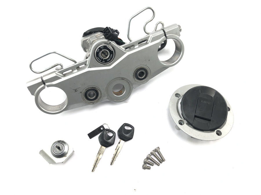 Suzuki GSF 1250 SA Bandit WVCH [2007] - Lock set ignition lock fork bridge tank cap steering lock