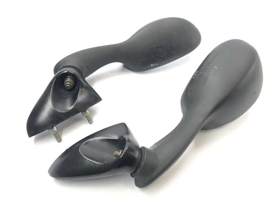 Triumph Daytona 955i T595n [2003] - Miroir Miroir arrière Miroir côté couple noir noir