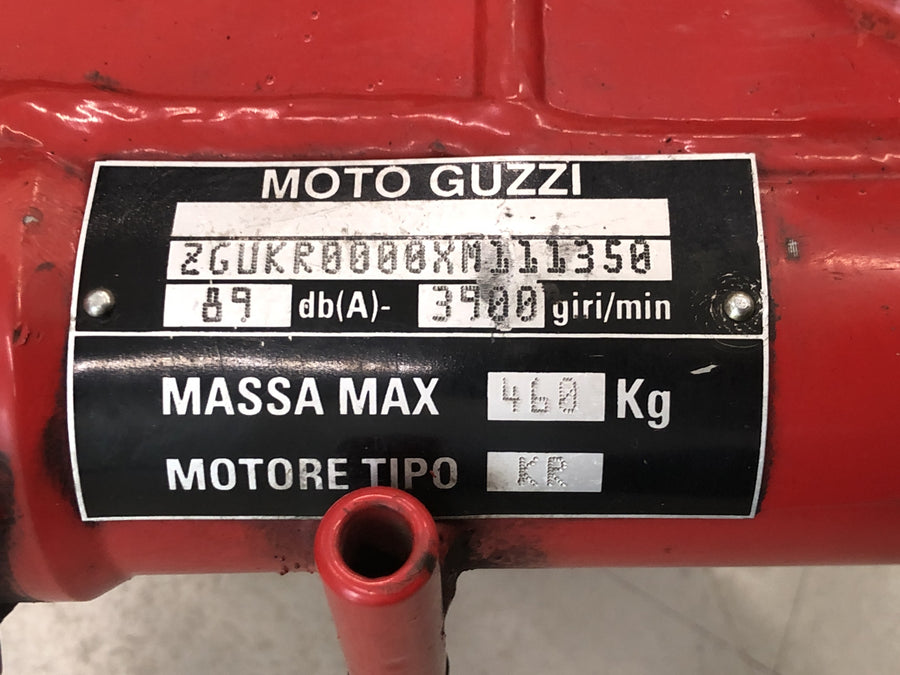 Moto Guzzi V11 Sport [1999] - Frame with papers main frame