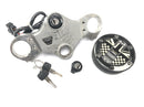 Triumph Sprint ST 1050 [2005] - lock set with fork bridge at the top tank lock-1