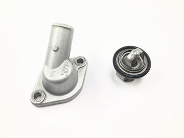 Yamaha WR 125 X DE07 [2010] - Inserto termostato termostato con alloggiamento dell'acqua di raffreddamento