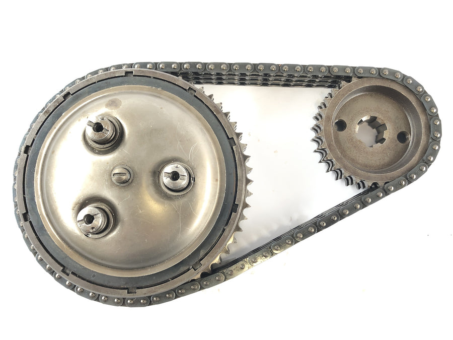 Triumph Bonneville T140V [1976] - coupling primary drive with chain