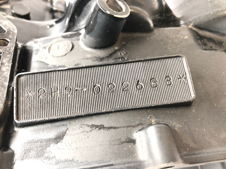 Yamaha XS 1100 2H9 [1978] - Alloggi per motori vuoti