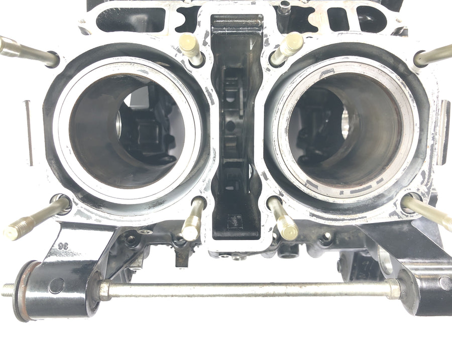 Yamaha V Max 1200 2LT [1998] - Engine block empty housing crankcase cylinder block with piston