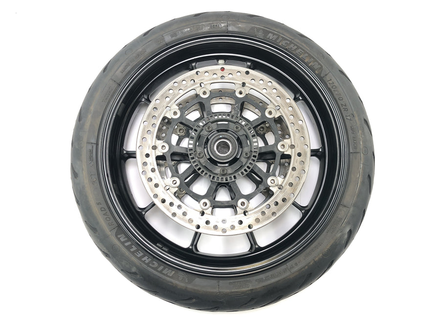 Ducati Multistrada 1200 S Touring [2009] - cerchio anteriore ruota completa 17 x 3,50"