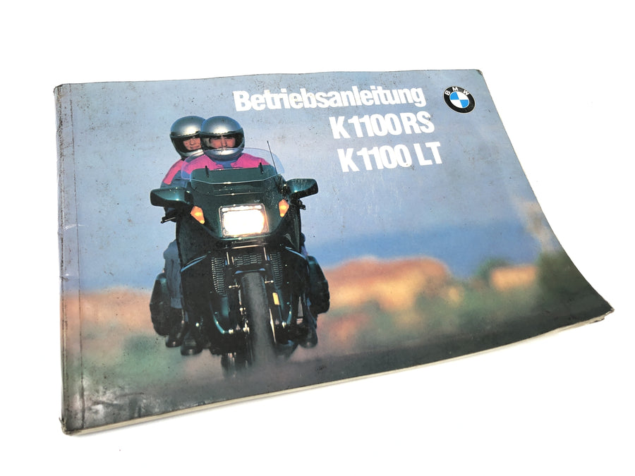 BMW K 1100 RS [1991] - operating instructions