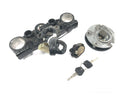 Triumph Tiger 900 T400 [1998] - Lock set with fork bridge at the top, tank lock, seat lock-4